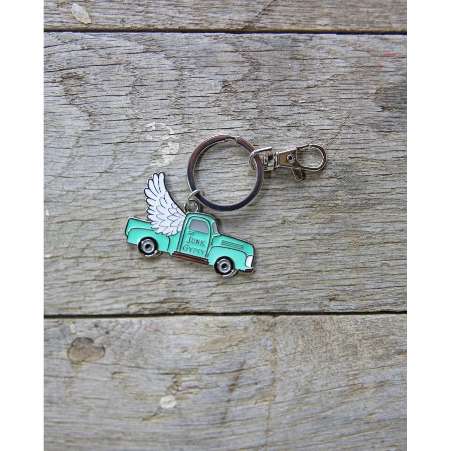 Junk Gypsy Winged Truck Keyring