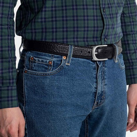 Vintage Bison Pinnacle Belt-Black
