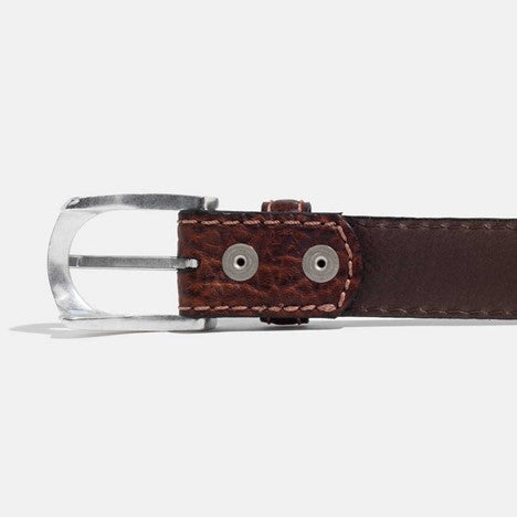Vintage Bison Pinnacle Belt-Peanut
