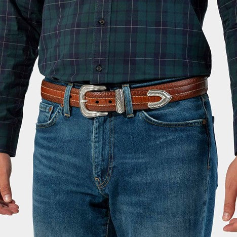 Vintage Bison Coloma Belt-Peanut