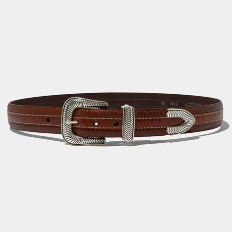 Vintage Bison Coloma Belt-Peanut