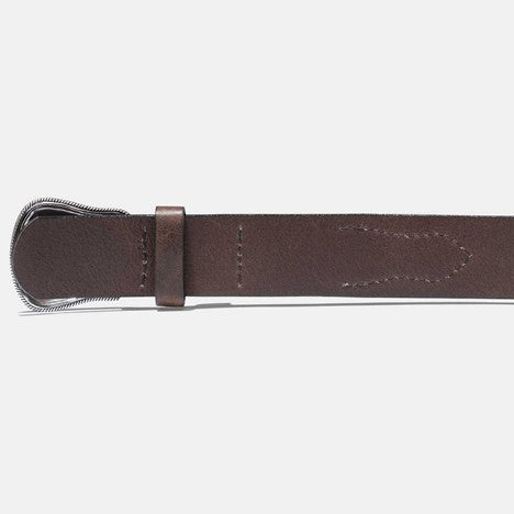 Vintage Bison Ranger Belt-Black
