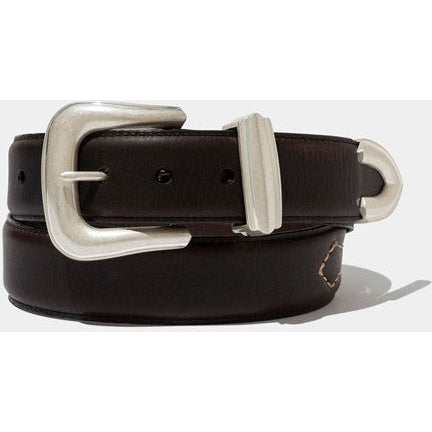 Vintage Bison Dalton Belt-Dark Chocolate