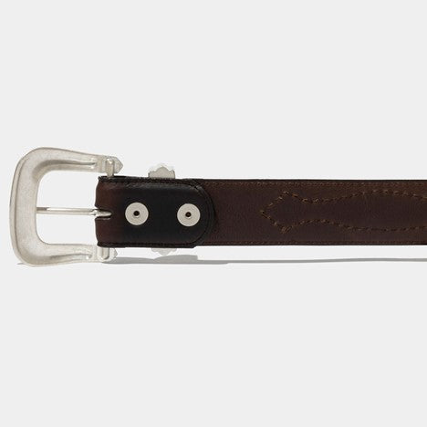 Vintage Bison Dalton Belt-Dark Chocolate