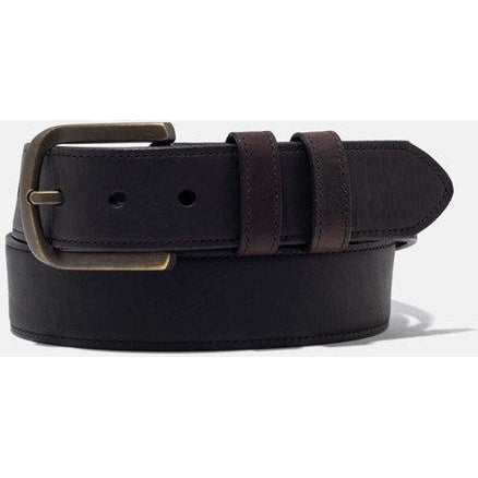 Vintage Bison Calhoun Belt-Dark Chocolate