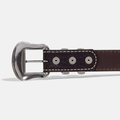 Vintage Bison Wild Bill Belt-Brown