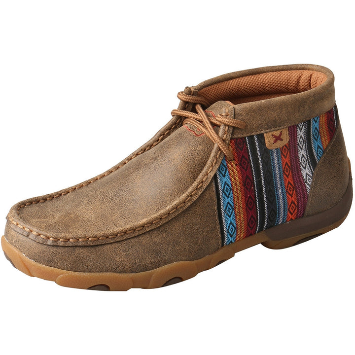 Twisted X Women's Serape and Bomber Chukka Driving Moc