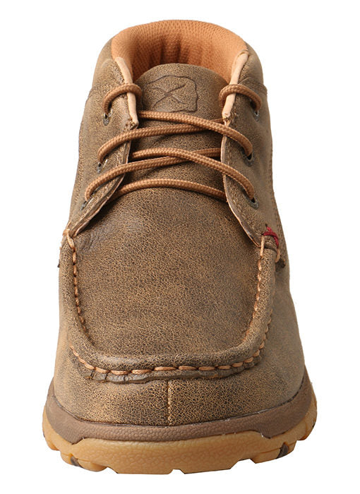 Twisted X Womens Chukka Driving Moccasins with CellStretch-Bomber