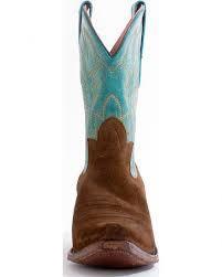 Junk Gypsy Turquoise Chocolate Suede Dirt Road Dreamer Boots - West 20 Saddle Co.