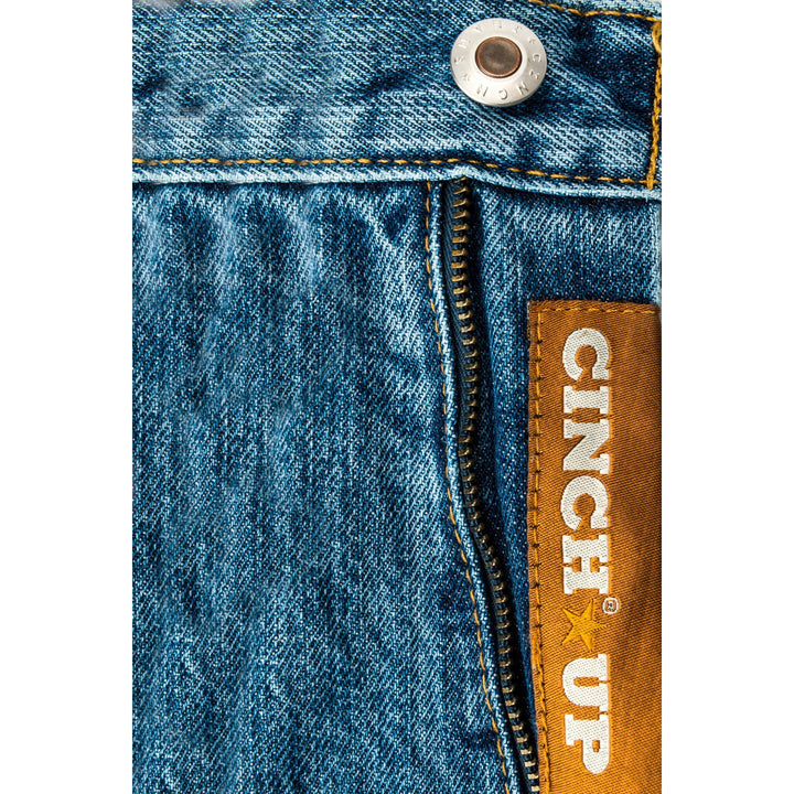 Cinch Men's Slim Fit Bronze Label Jean - Medium Stonewash - West 20 Saddle Co.