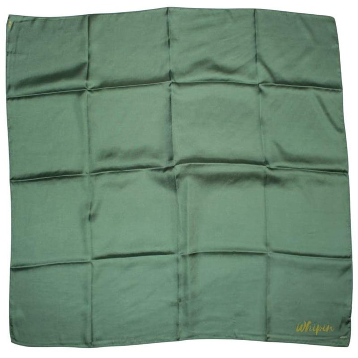 Solid Moss Green Wild Rag