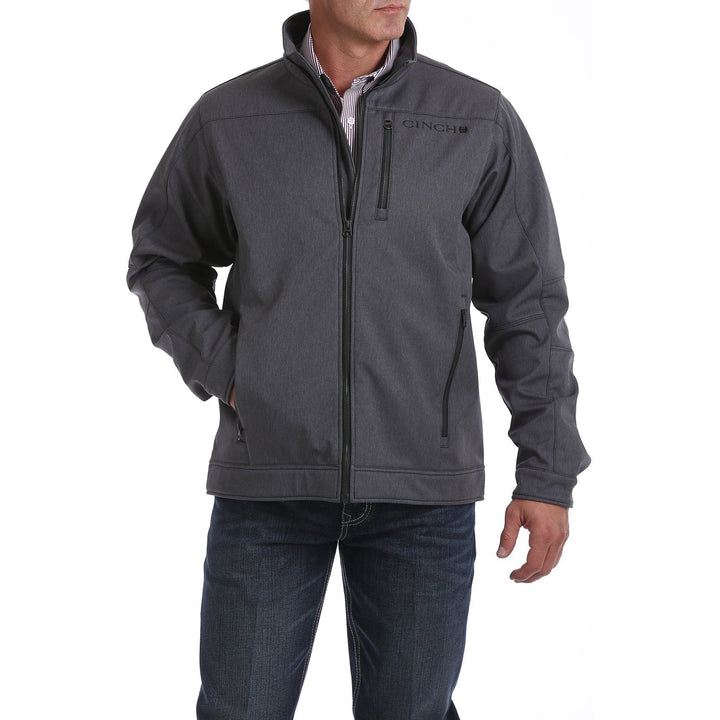 Cinch Mens Textured Bonded Jacket