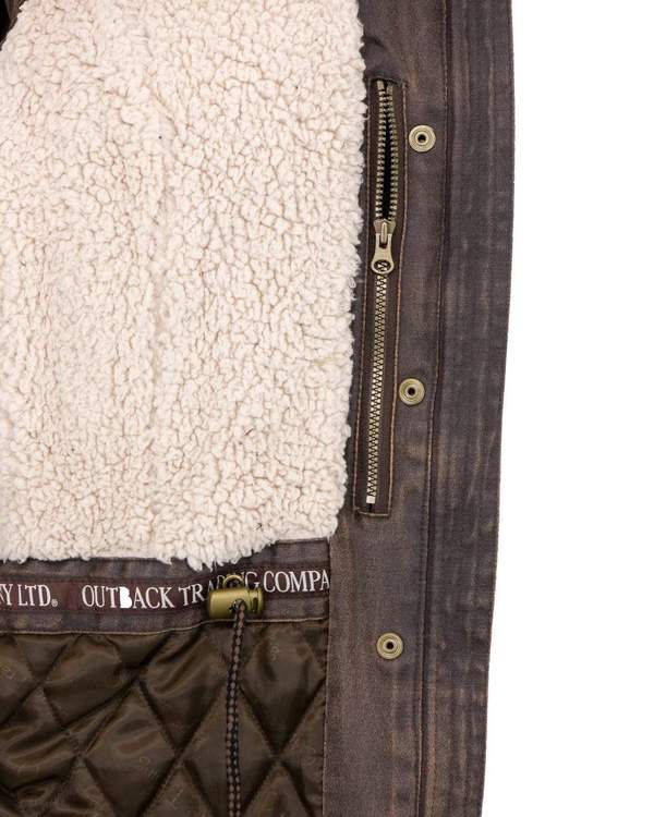 Outback Trading Women's Woodbury Jacket-Brown