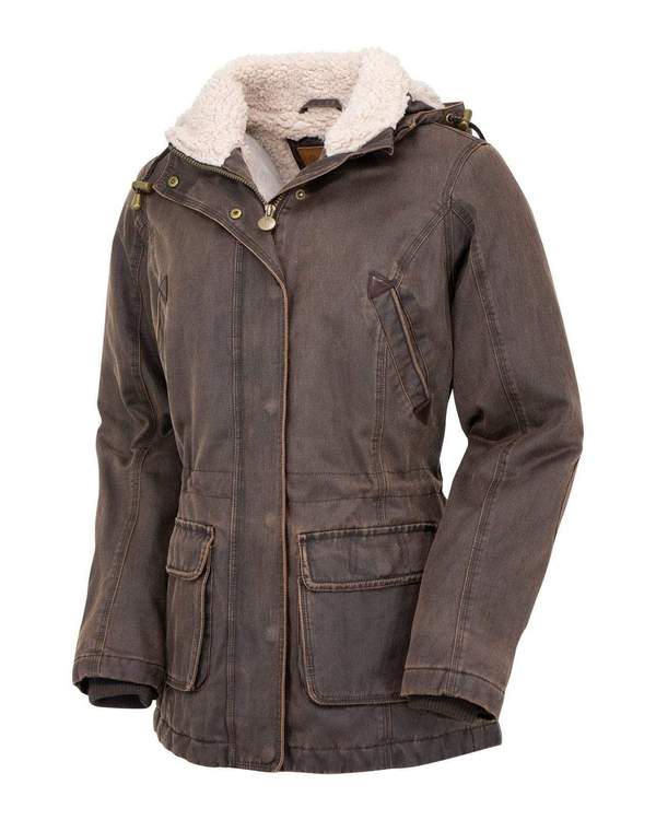 Outback Trading Women's Woodbury Jacket-Brown