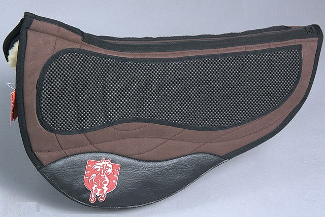 Pacific Rim International Equu Suede Barrel Pad