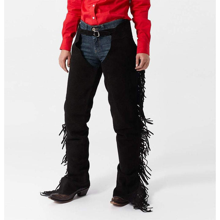 Royal Highness Classic Fringed Suede Ladies Chaps