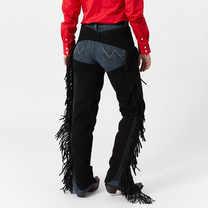 Royal Highness Classic Fringed Suede Ladies Chaps