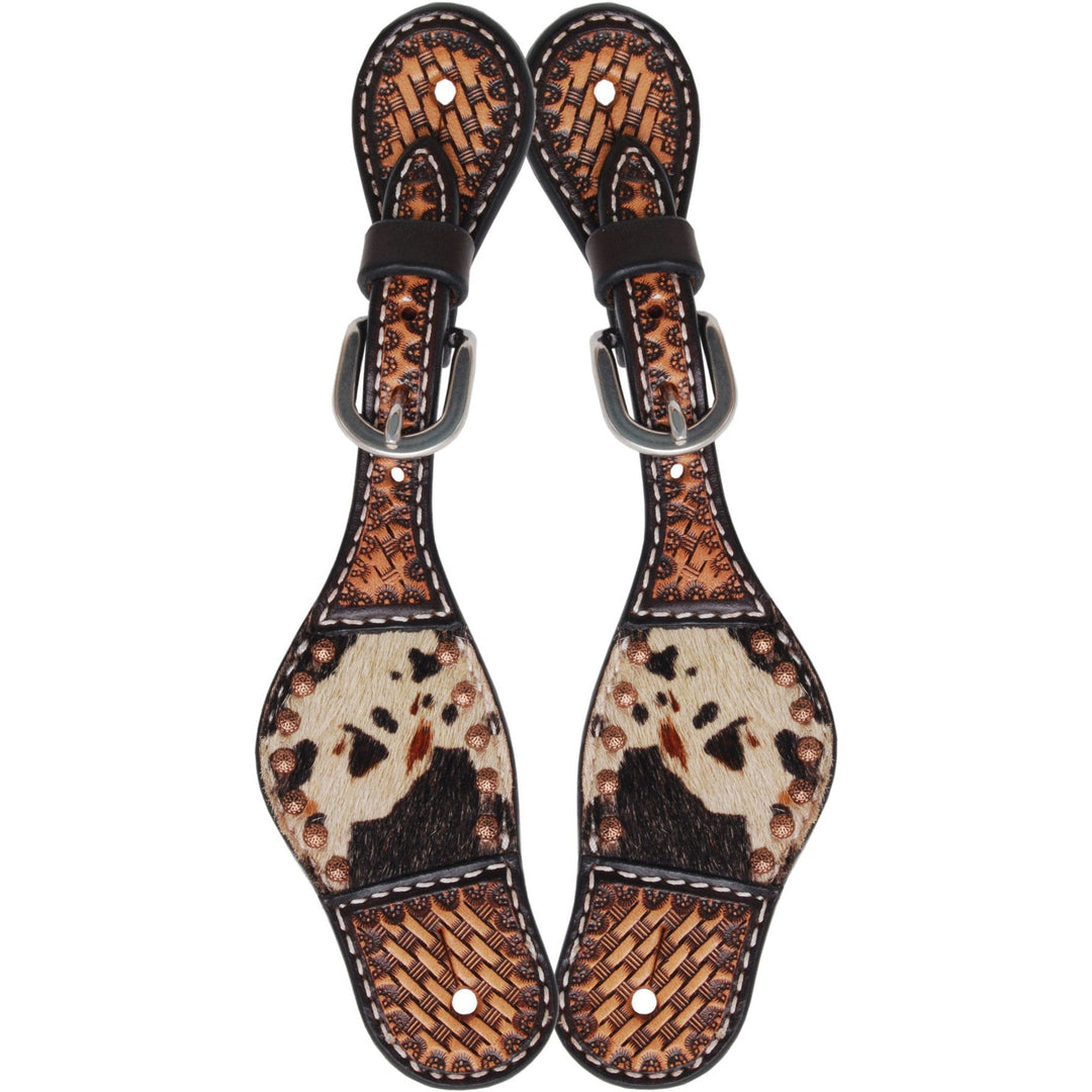 Rafter T Ranch Ladies Peppered Cowhide Spur Strap