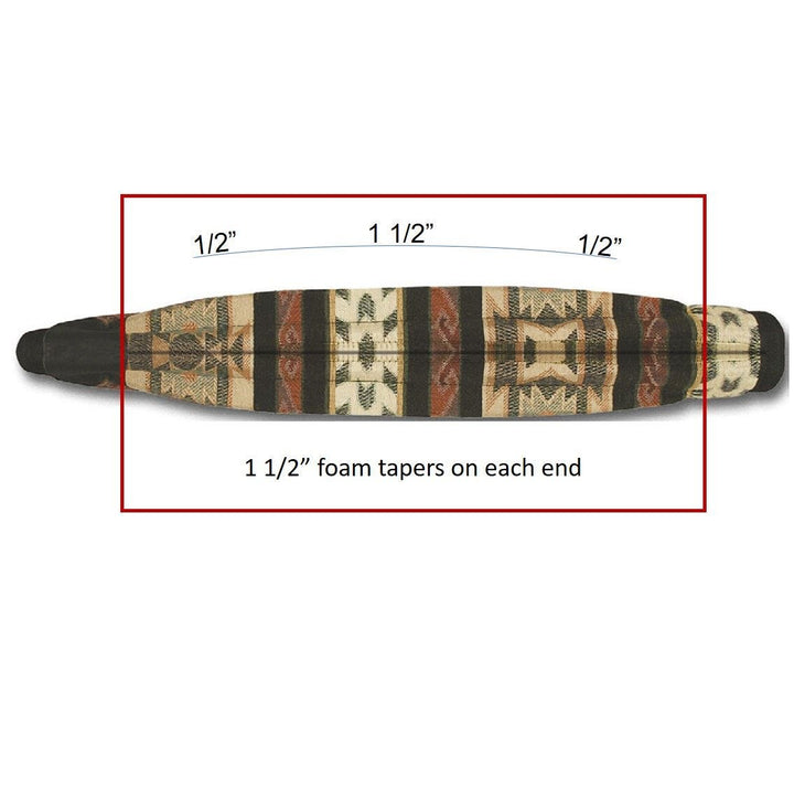 Reinsman Diablo Teal Swayback Trail Contour Pad