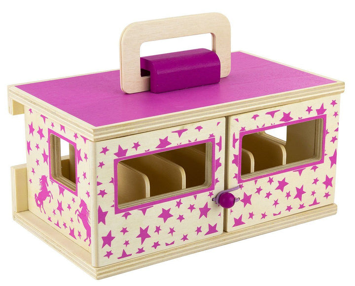 Breyer Unicorn Magic Wood Carry Stable