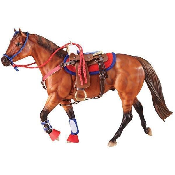 Breyer Western Riding Set in Hot Colors