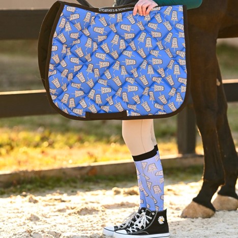 Dreamers & Schemers Cold Brew Saddle Pad