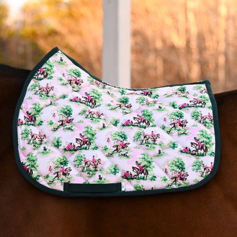 Dreamers & Schemers Pink Pony Mac Tally Ho Saddle Pad