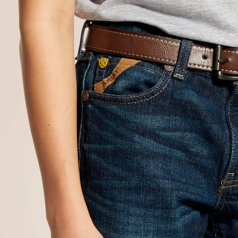 Ariat Boy's Durham B5 Slim Stretch Legacy Straight Leg Jean