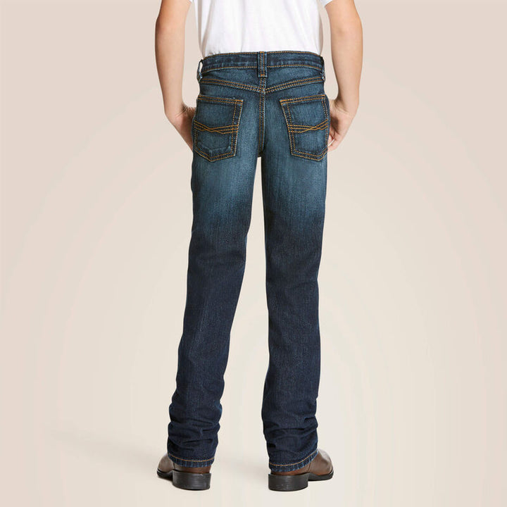 Ariat Boy's Durham B5 Slim Stretch Legacy Straight Leg Jean