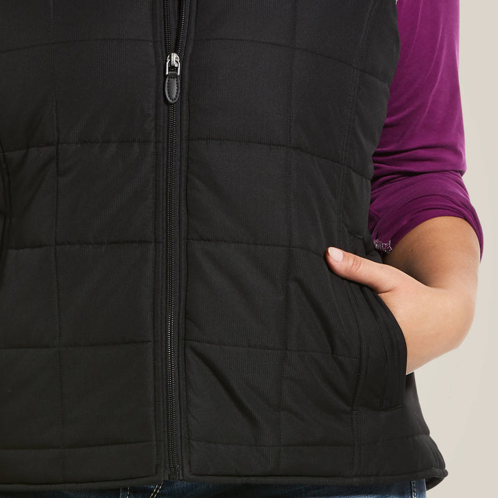 Ariat Women's Black Crius Insulated Vest