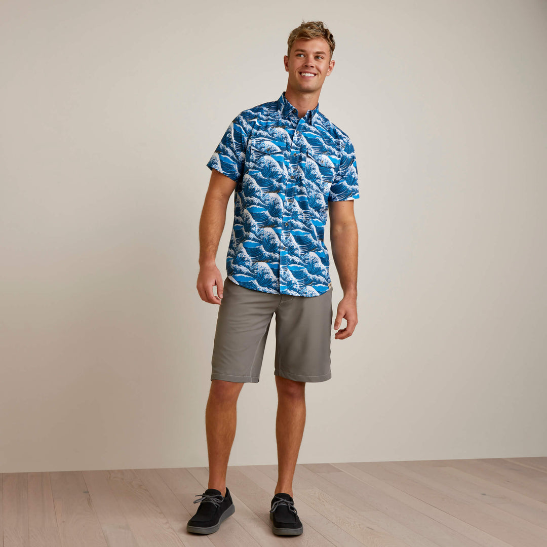 Ariat Men's VentTEK Western Aloha Fitted Shirt
