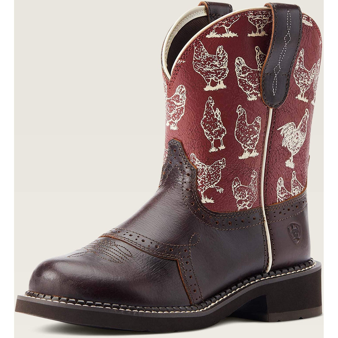 Ariat Women's Farrah Hen Heritage Fatbaby Boot – West 20 Saddle