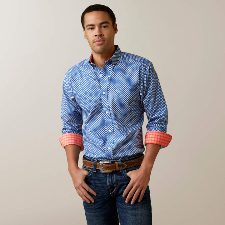 Ariat Men's Wren Fitted Long Sleeve Shirt