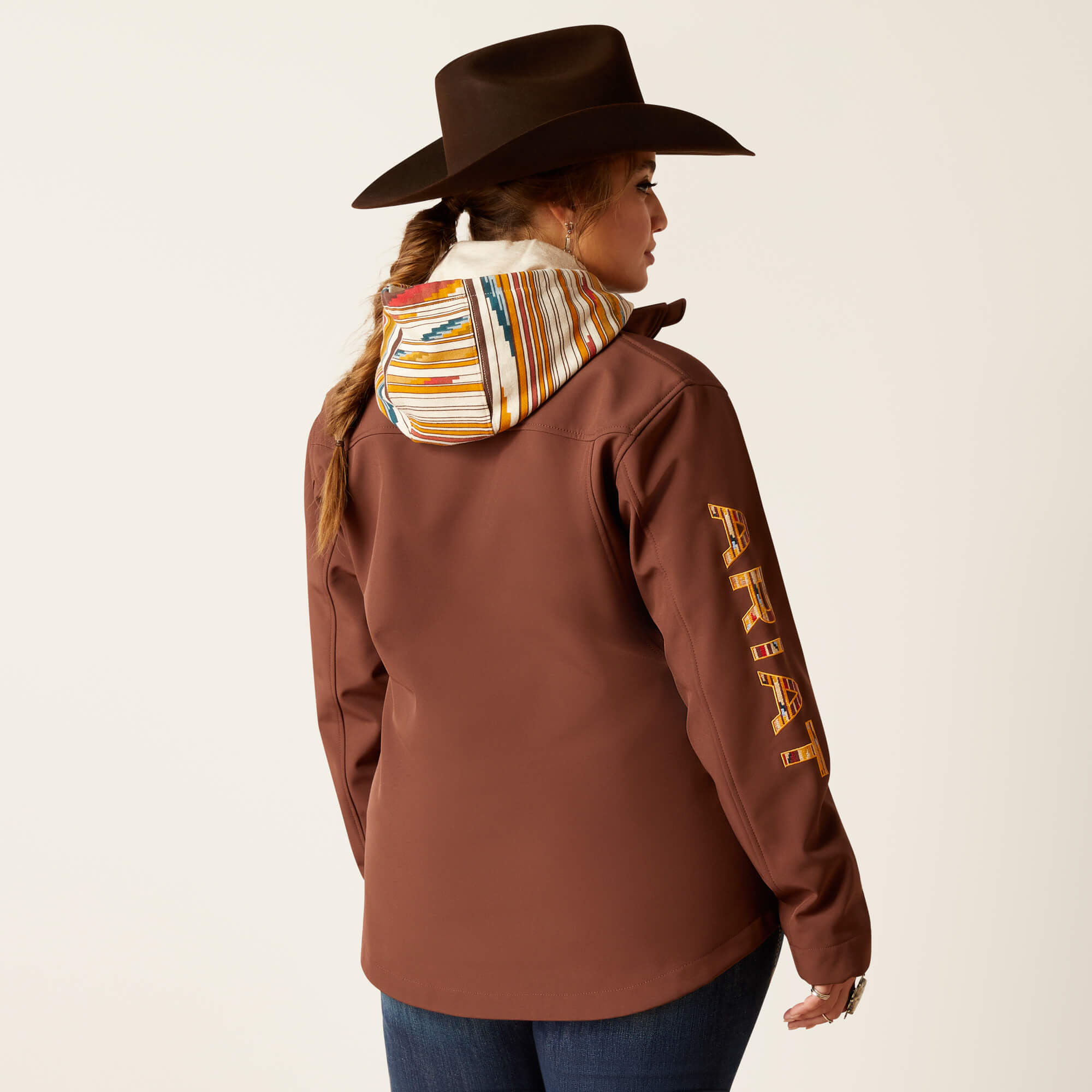 ARIAT Giacca Softshell Chimayo Jkt Donna – Motivazione Ispirata Ai Tessuti Tradizionali