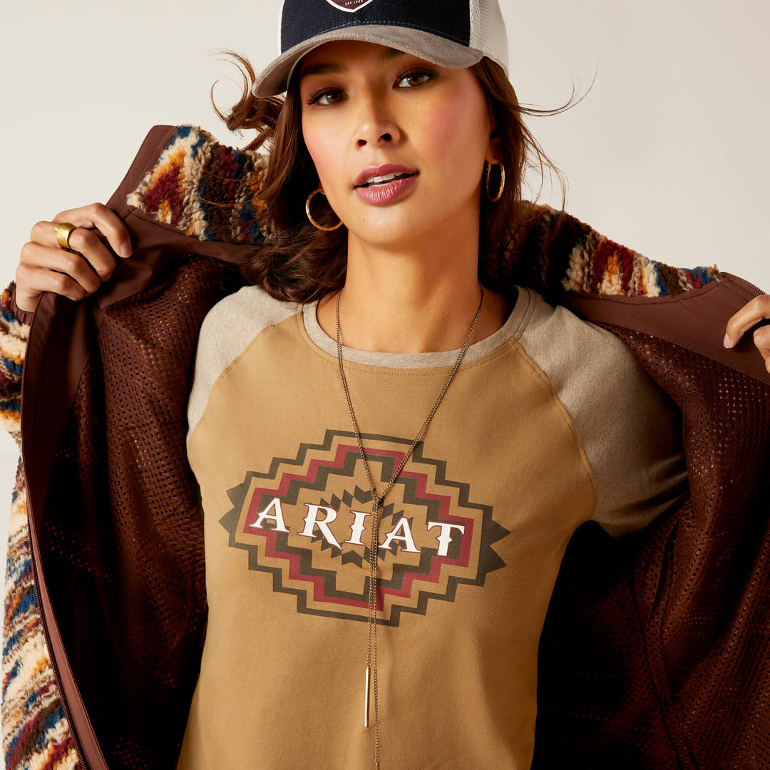 Ariat Women's Sunset Saltillo Chimayo Fleece Jacket