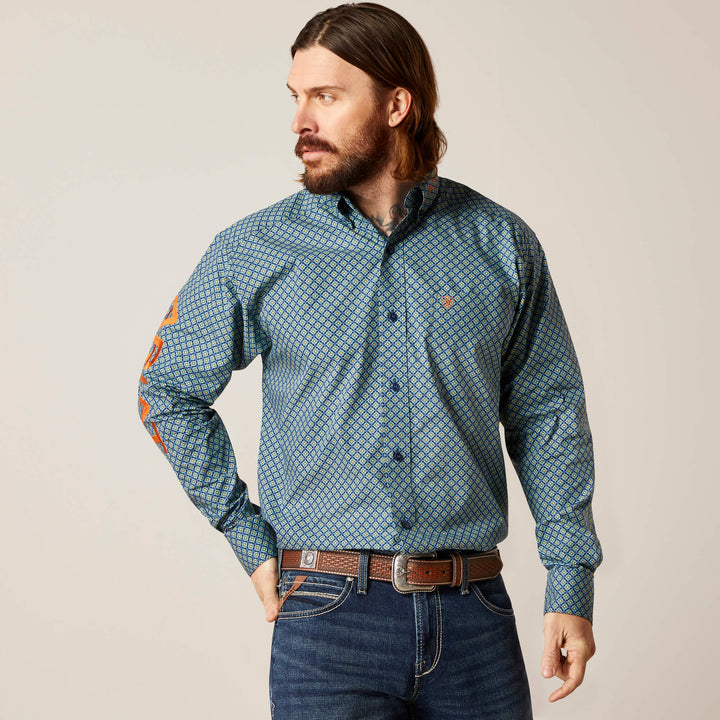 Ariat Men's Moonlit Ocean Team Walton Classic Fit Shirt