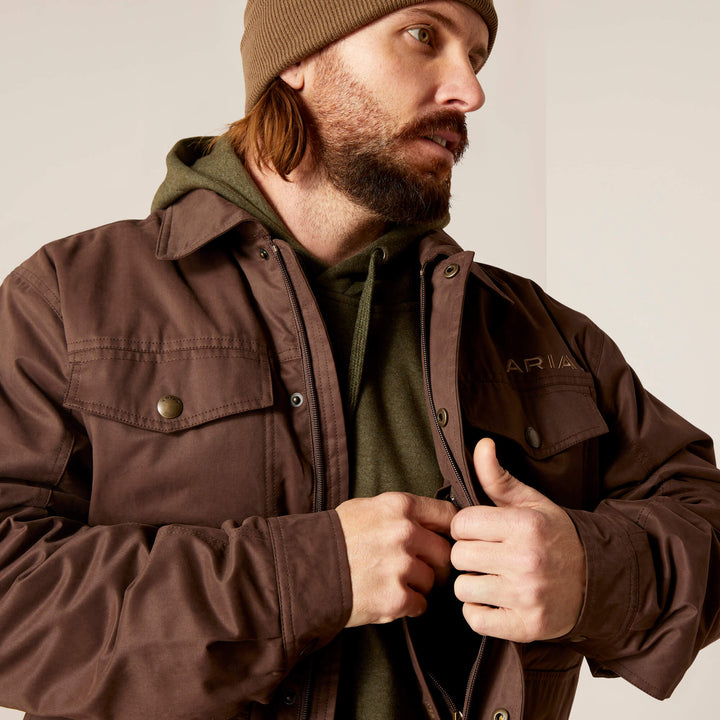Ariat Men's Bracken Grizzly 2.0 Canvas Concealed Carry Jacket