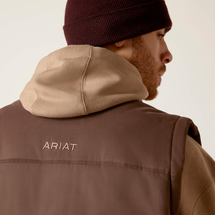 Ariat Men's Bracken Grizzly 2.0 Canvas Concealed Carry Vest