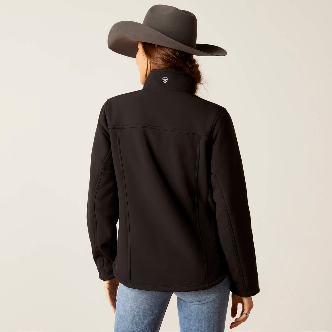 Ariat Women's Black Berber Back Softshell Jacket