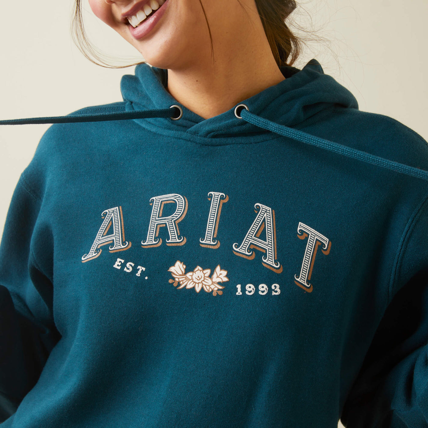 Ariat Women's REAL Reflecting Pond Flora Hoodie