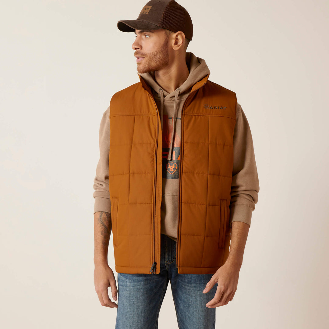 Ariat Men's Chestnut Crius Insulated Vest – West 20 Saddle