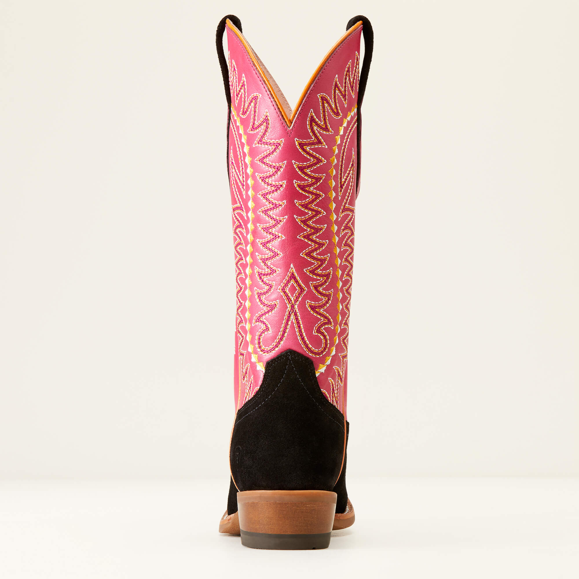 Ariat Women's Black Roughout Derby Monroe Western Boot – West 20