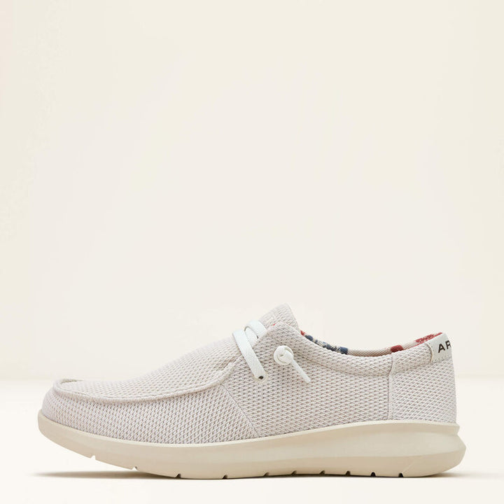 Ariat Men's Cream Mesh Hilo Shoe