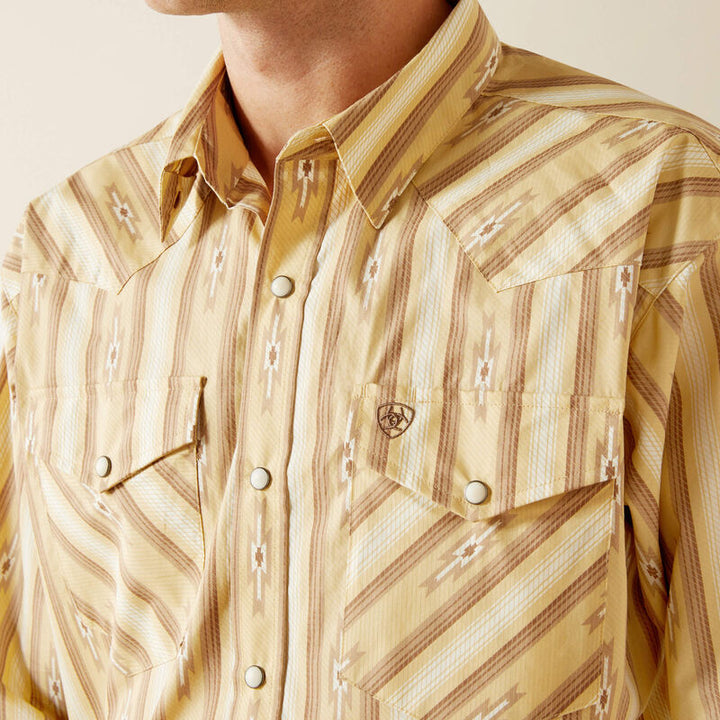 Ariat Men's Beige Tommy Classic Fit Shirt