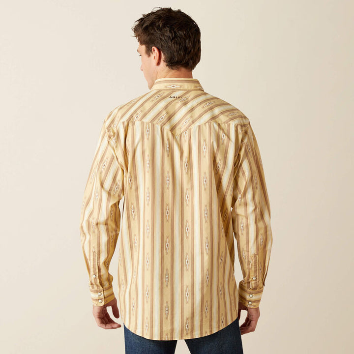 Ariat Men's Beige Tommy Classic Fit Shirt
