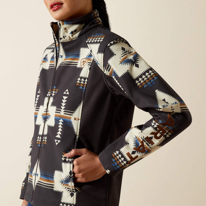 Ariat Women's Thornstone Print Logo Softshell Jacket