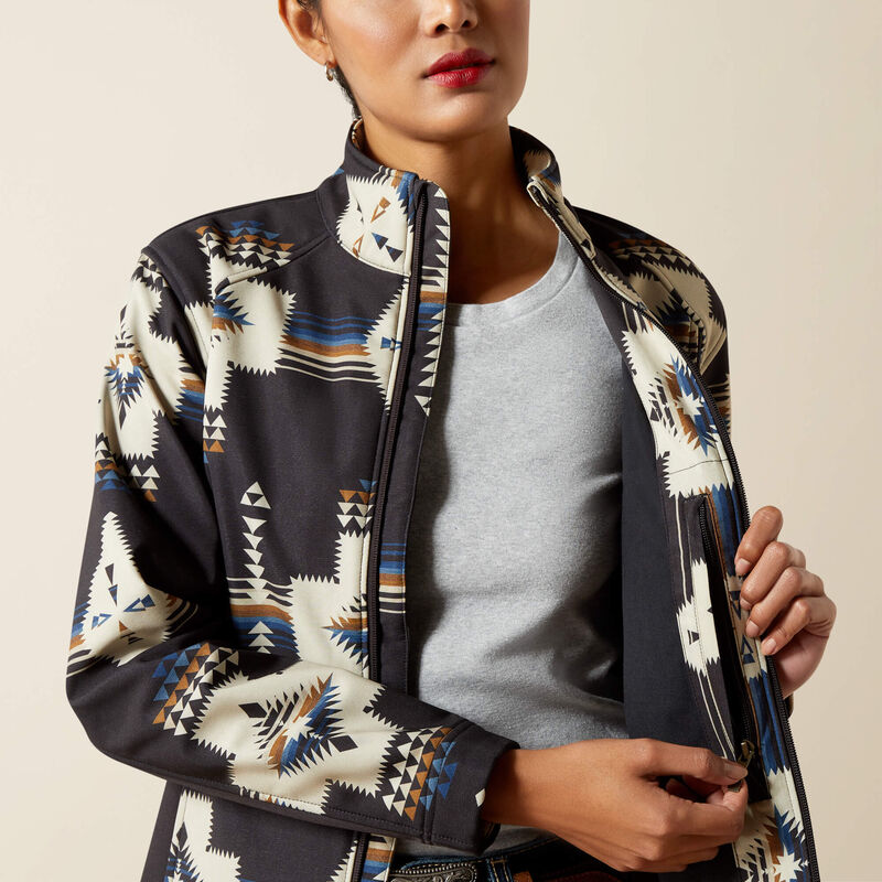Ariat Women's Thornstone Print Logo Softshell Jacket