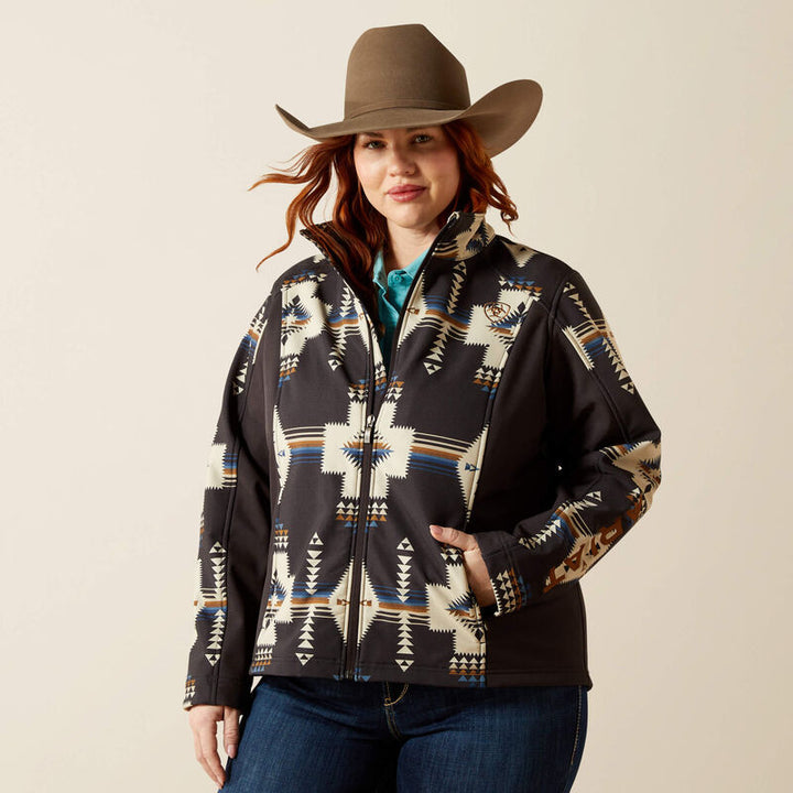 Ariat Women's Thornstone Print Logo Softshell Jacket