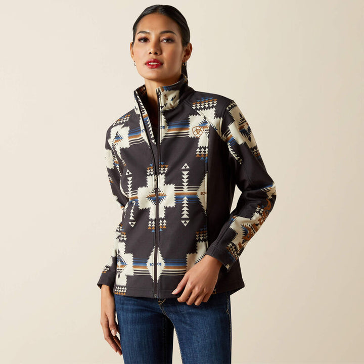 Ariat Women's Thornstone Print Logo Softshell Jacket