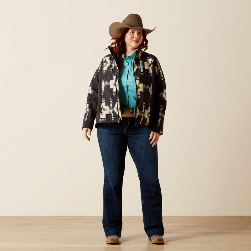Ariat Women's Thornstone Print Logo Softshell Jacket